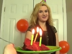 Birthday Wish Transforms Stepmômmy Into Blowjob Slut