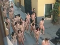 Hundreds naked girls