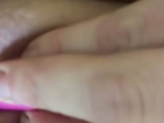 Hot Milf has a real squirting orgasm using a vibrator on her pretty pussy