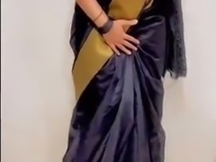 Saree strip &ndash; Indian Desi