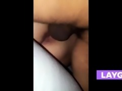 Girl fucked and creampied by Big Cock while Husband films