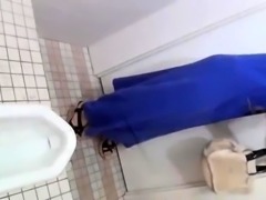 Lovely amateur Asian girls caught peeing on hidden cam