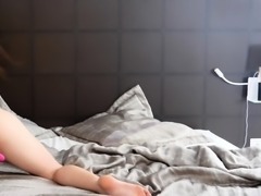 Pretty Japanese teen solo masturbation Uncensored