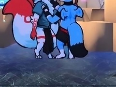Oh So Hero! All animations i could find (Gay furry game)