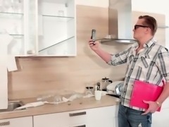Sex crazed milf showing how much she cares about stepson
