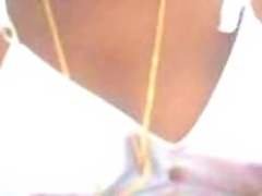 Southindian Busty TAMIL Aunty ready for fucking in outdoor