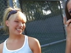 Pornstar Rachel Starr fucking blonde Maya Hills