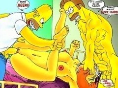 Simpsons hentai orgy