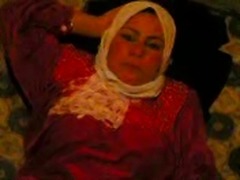 Arab woman in store