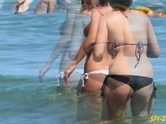 Hot Amateurs Topless Voyeur Beach - Sexy Big Tits Babes