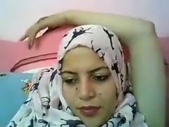 Arab woman naked on webcam