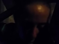 Hooker sucking dick in car