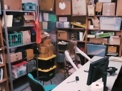 Pale Thief Dolly Leigh Receives Cock In Office