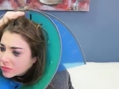 Wacky teen is brought in butthole nuthouse for painful treat