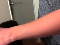 Busty amateur teen braces herself for a hardcore pounding