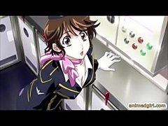 Shemale hentai gets on an airplane and has a good hot deep fuck